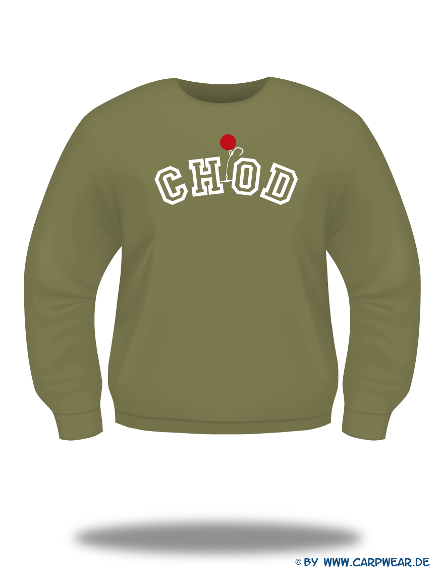 CHOD - Sweat-CHOD-Khaki-Motiv-Weiss.png - not starred