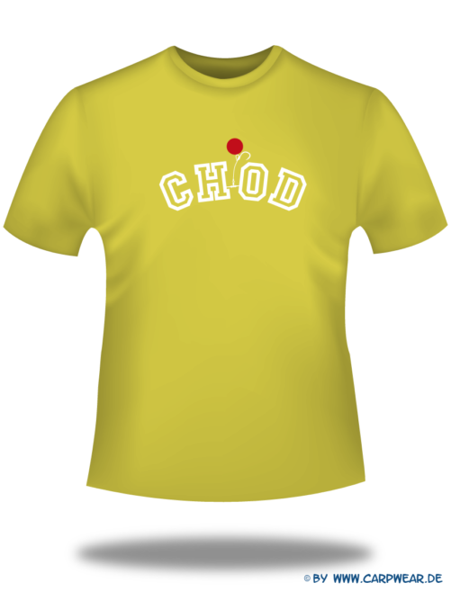 CHOD - T-Shirt-CHOD-Gelb-Motiv-Weiss.png - not starred