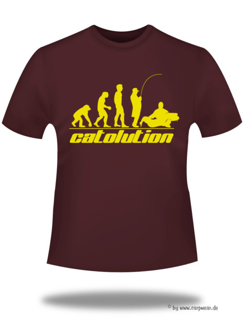 Catolution - T-Shirt-Catolution-bordeaux-gelb.jpg - not starred