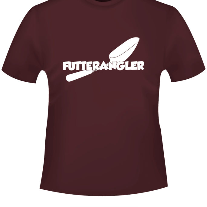 Futterangler - T-Shirt_Futterangler_Bordeaux_weiss.jpg - not starred