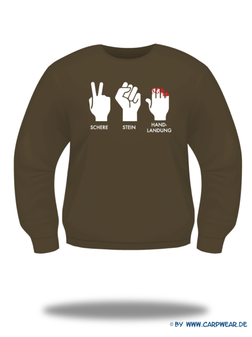 Handlandung - Sweat-Handlandung-Braun-Motiv-Weiss.png - not starred
