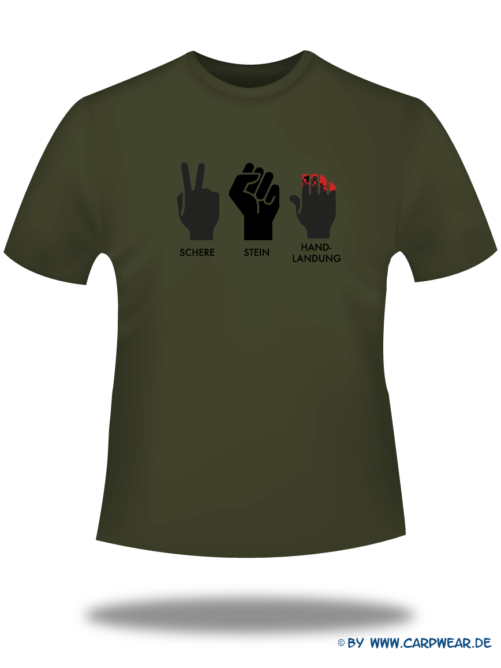 Handlandung - T-Shirt-Handlandung-Khaki-Motiv-Schwarz.png - not starred