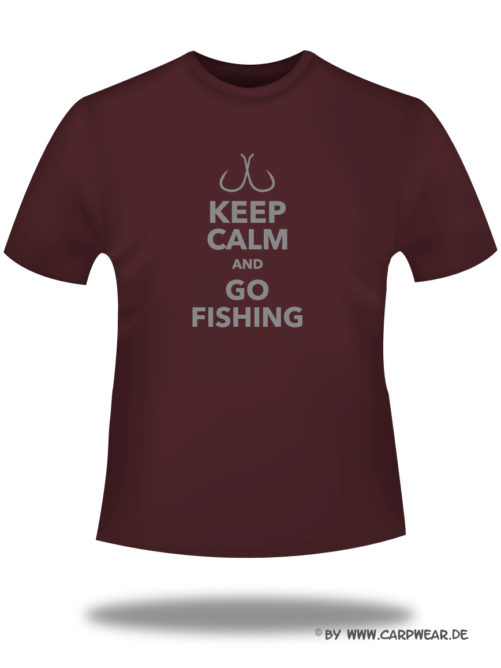 Keep-Calm - T-Shirt_Calm_bordeaux_grau.jpg - not starred