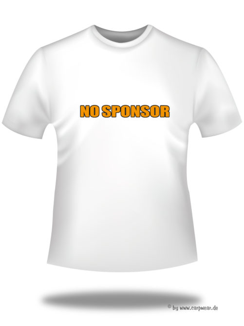 No-Sponsor - T-Shirt-NoSponsor-weiss.jpg - not starred