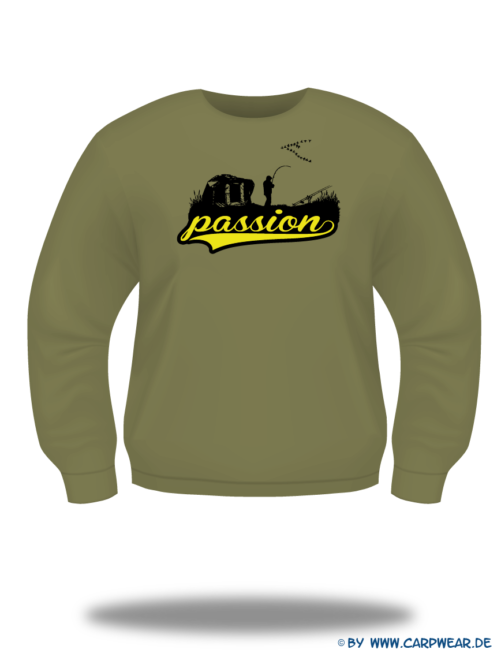 Passion - Sweat-Passion-Khaki-Motiv-Schwarz.png - not starred