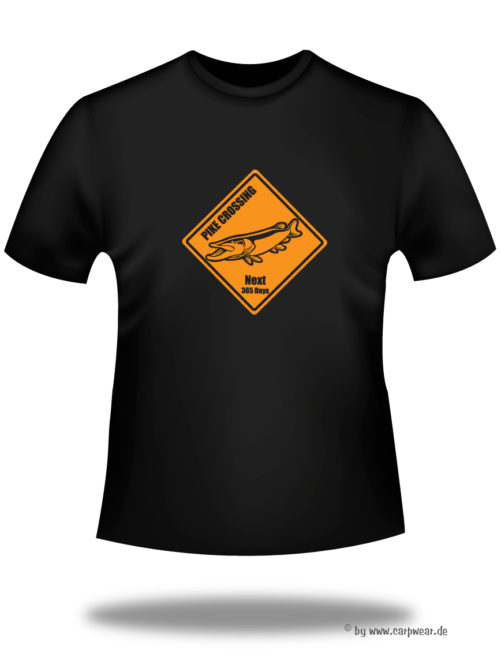 Pike-Crossing - T-Shirt-PikeCrossing-Schwarz.jpg - not starred