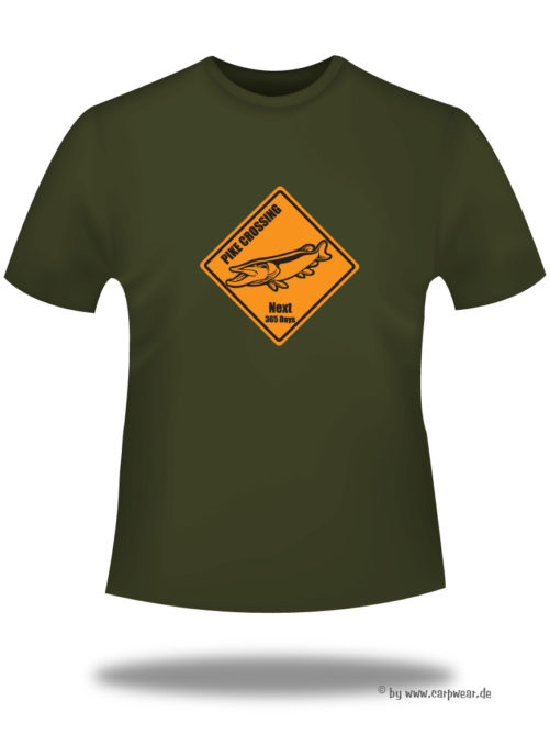 Pike-Crossing - T-Shirt-PikeCrossing-khaki.jpg - not starred