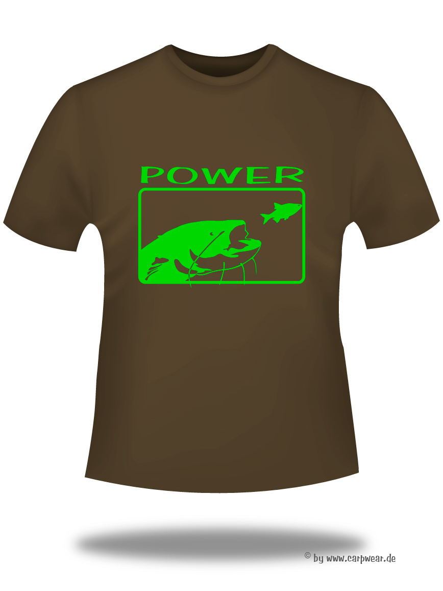 Power - Power-T-Shirt-braun-neongruen.jpg - not starred