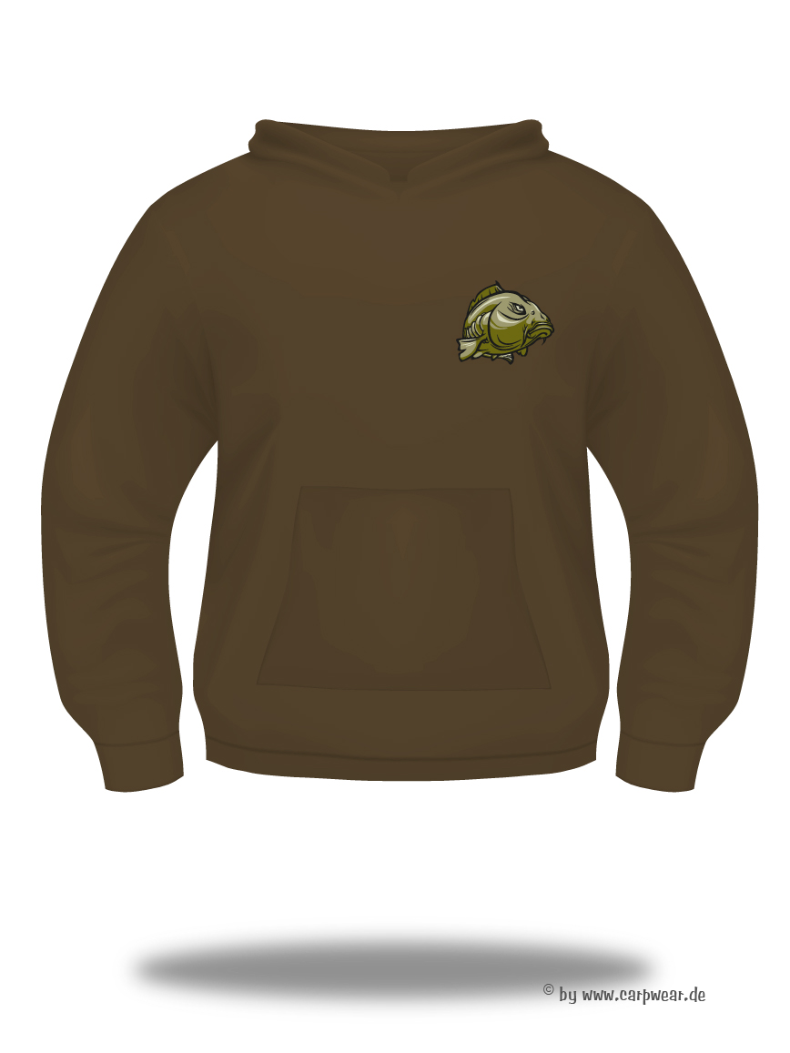 Trouble-Linear - Trouble-Linear-Hoody-braun-Front.jpg - not starred