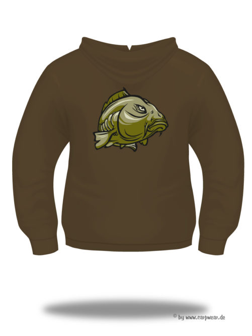 Trouble-Linear - Trouble-Linear-Hoody-braun-back.jpg - not starred